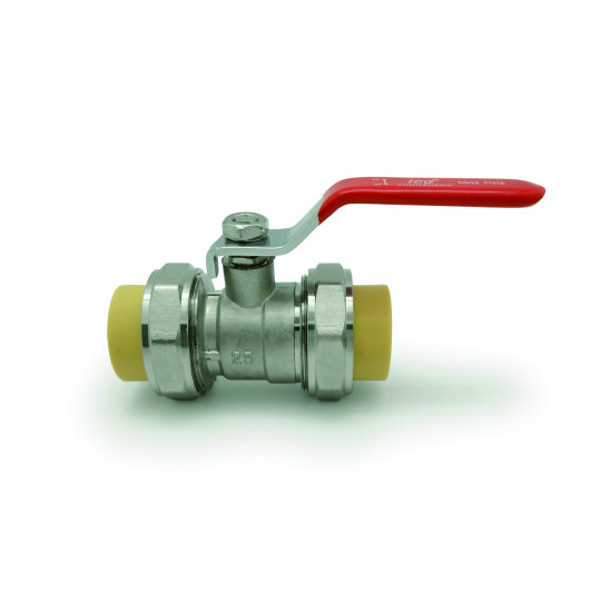 PP-R environmental protection/ Double joint copper ball valve